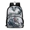 Nezha Durable Backpack Oxford Bookbag For School Use Large Capacity Bag Gift
