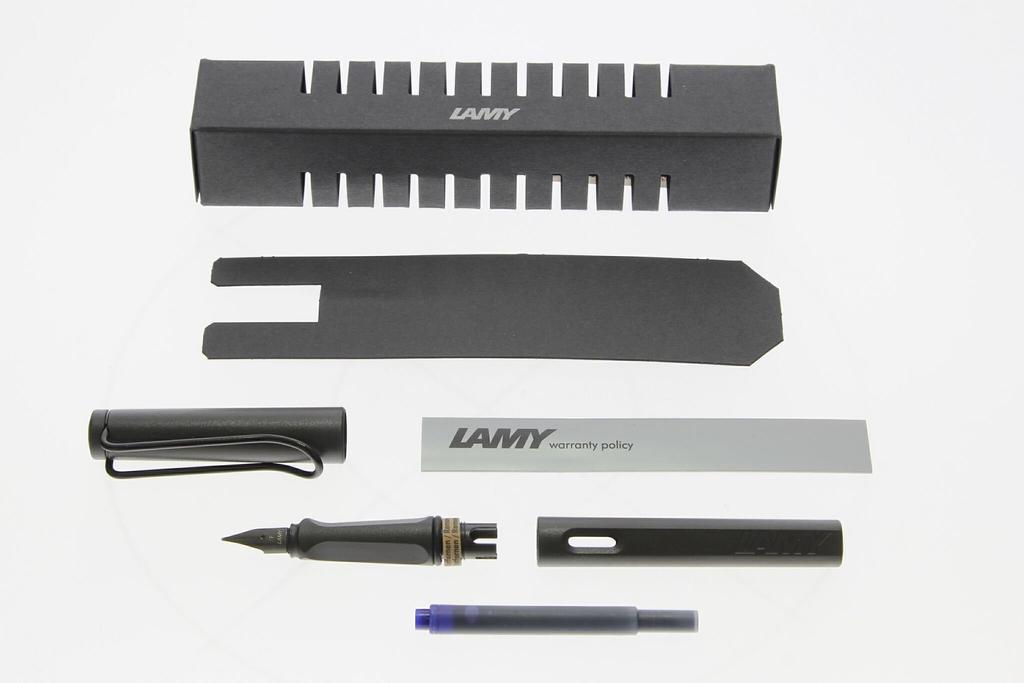 Lamy Fountain Pen Safari L17 Black Nib M (Medium)
