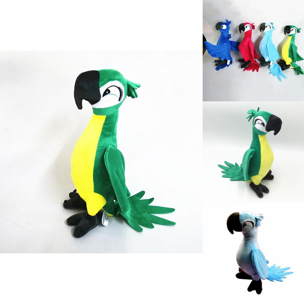 Soft And Cuddly 30cm Rio Movie Plush Toy Parrot Bird Stuffed Animal For Children
