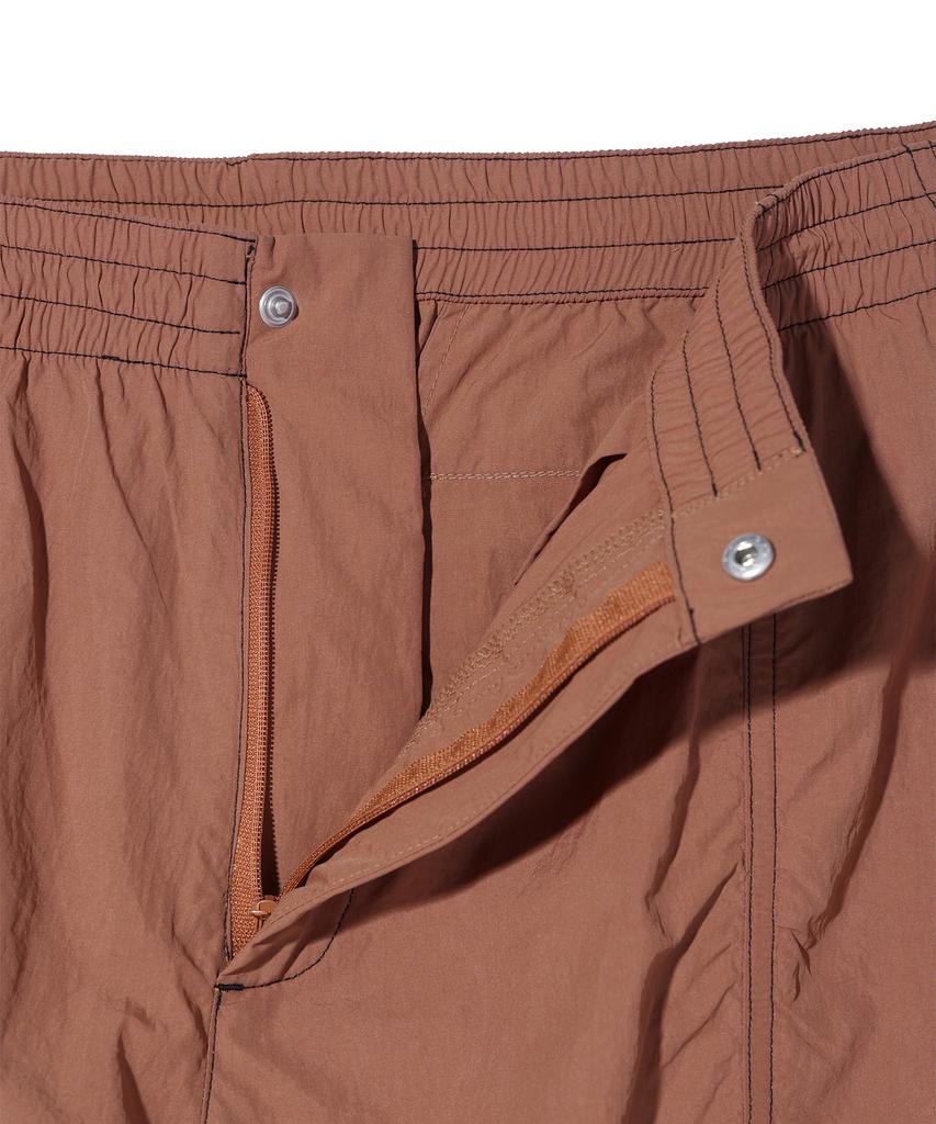 CRITIC Glossy Cargo Pants Brown