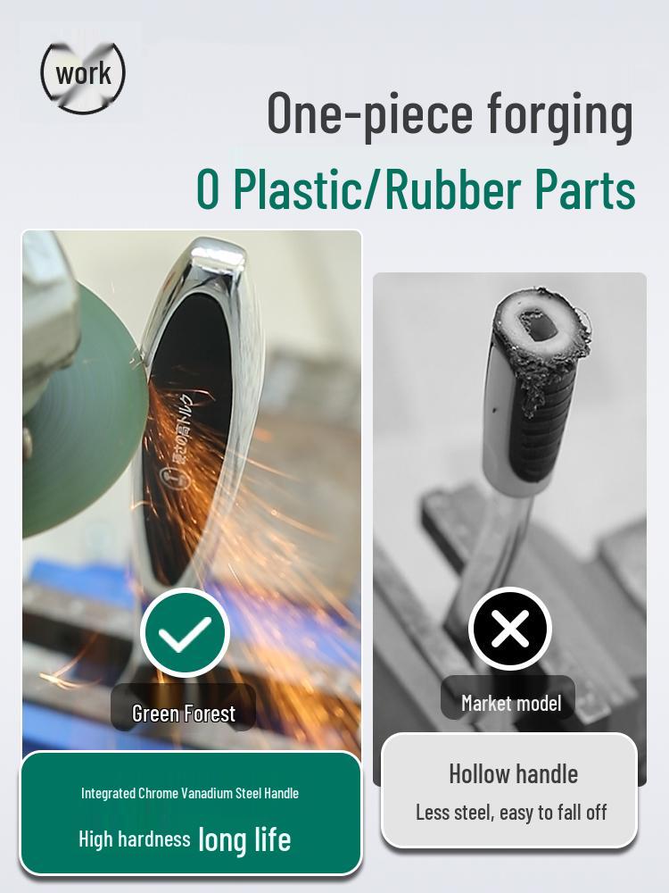 Набор торцевых головок из 53 предметов: Быстродействующий шестигранный ключ-трещотка для авторемонта и обслуживания с ящиком для инструментов