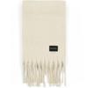 nick&NICOLE PREMIUM BOLD SOFT MUFFLER_LIGHT BEIGE