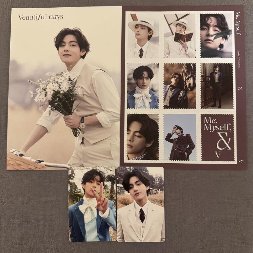 [USED] BTS Me, Myself, 'Beautiful Days' Photobook with Bonus