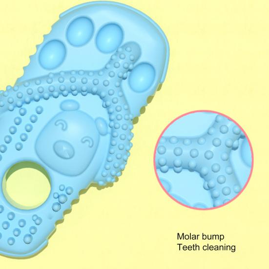 Dog Teething Toy Scentless Relieve Boredom Emotional Comfort Pet Puppy Chew Squeaker Grinding Toys for Training