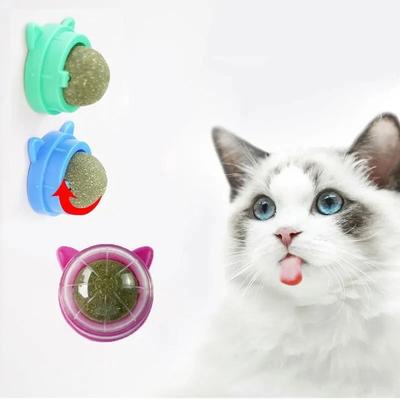 Игрушка с кошачьей мятой Мячики с кошачьей мятой Настенные шарики-игрушки Лакомые снеки Здоровое питание Шарик Чистка зубов Игрушка с кошачьей мятой Снек Товары для домашних животных