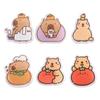 Breastpin Acrylic Capybara Pin Kapibara Capibara Pin Jewelry Animal Badge  Unisex