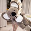 Large Simulated Koala Plush Doll Cute Australian Koala Bear Doll Children'S Sleeping Pillow Birthday Gift Throw Pillow