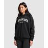 Gymshark Толстовка с капюшоном Strength Department Graphic Black B3c3q Bb2j