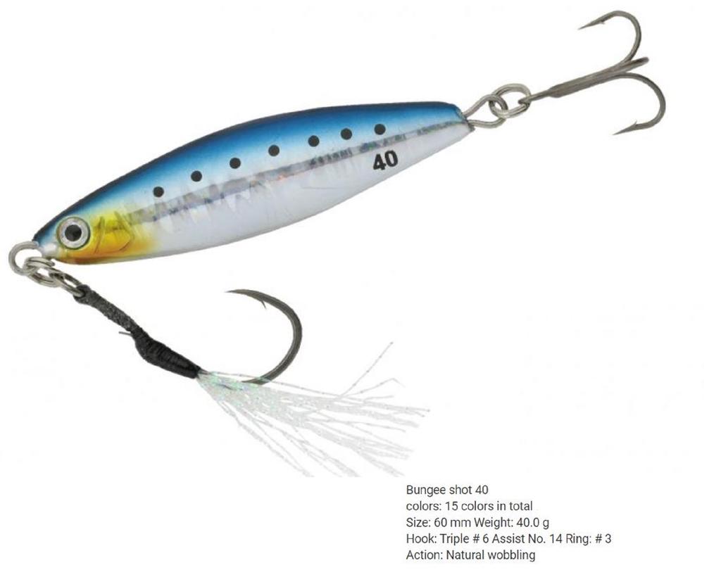 Bassday Металлическая джиг-бэнджи-шот 40 грамм FL-50 (6025)