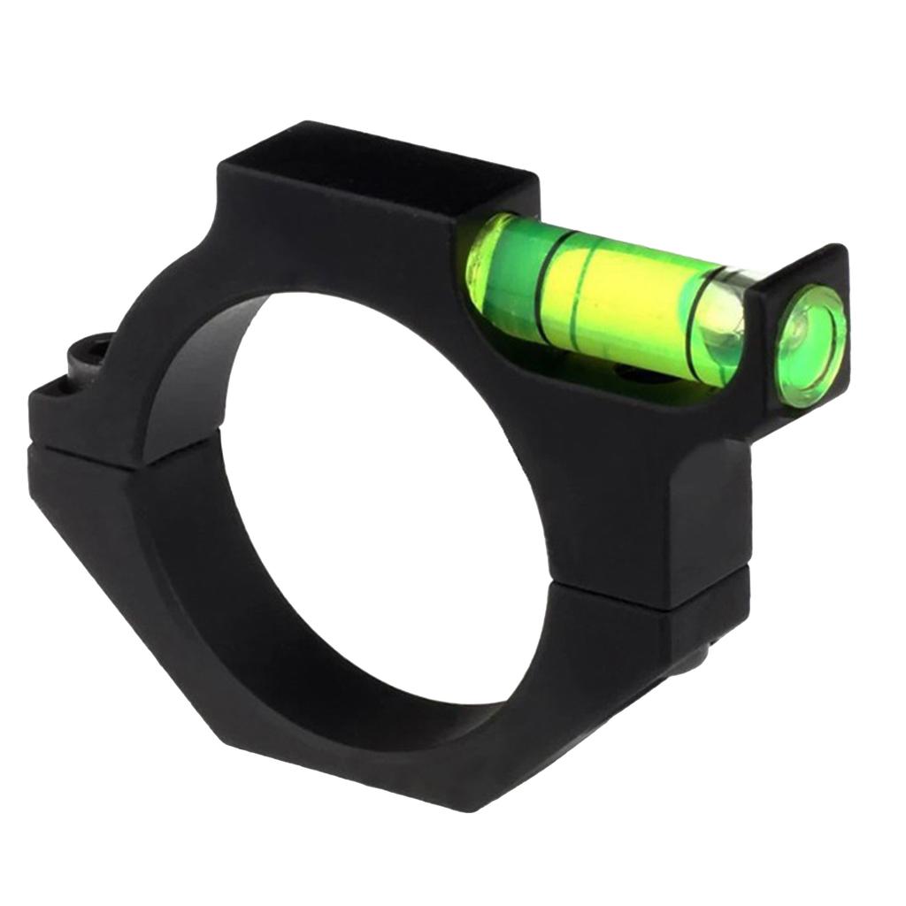 Precision Scope Leveling for Precision Shooting 1inch Rings Reducer Smooth Scope Bubble Level Indicator Clamp Mount