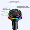 Car Charger Adapter USB Port Stable Car Charger With LED Light Display Multifunctional Wireless Intelligent Temperature Control