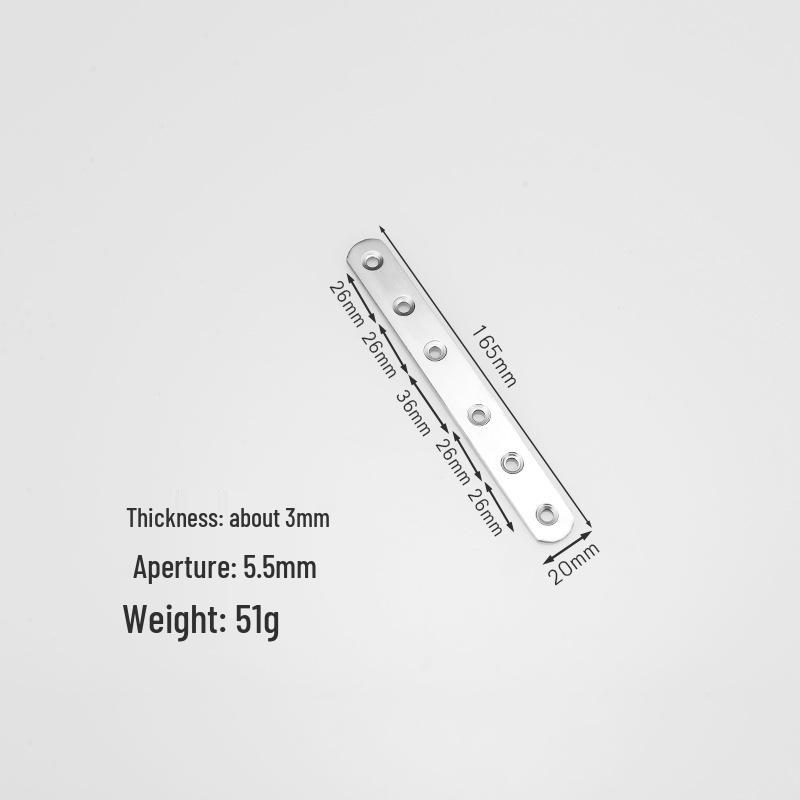 Угловой кронштейн усиления из нержавеющей стали, плоский и Г-образный, соединитель