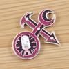 Эмалевая брошь «Инсигния Слаанеш Хаоса»: Подарок фанату и аксессуар для рюкзака