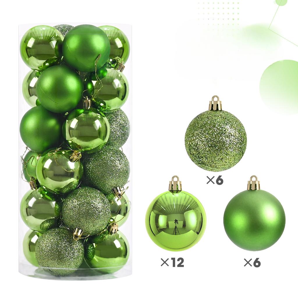 24 шт. 3/4/6/8 см елочные шары елочные украшения шары рождественские подвески для елки домашняя вечеринка рождественская елка декор подарок на новый год
