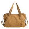 Large Capacity Tote Bag 2025 New Retro Women's Bag Versatile Messenger Bag Matte Solid Color Shoulder Armpit Bag