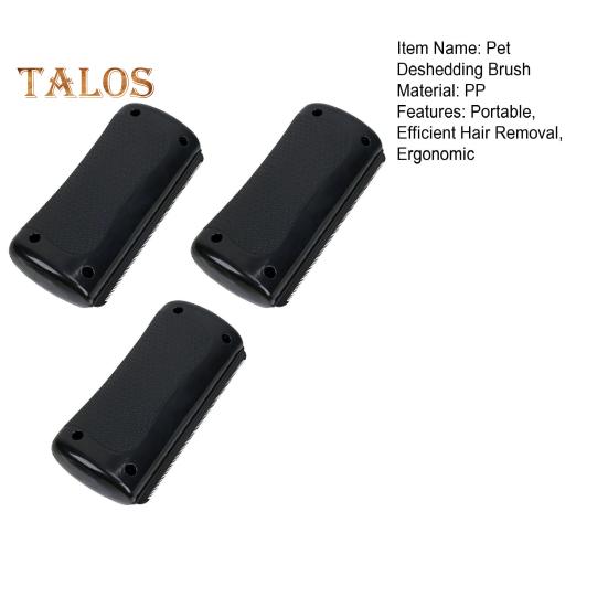 1/2/3 шт. Щетка для вычесывания шерсти у собак, кошек, лошадей, инструмент для удаления подшерстка домашних животных, расческа для вычесывания шерсти домашних животных, принадлежности для ухода за короткой и длинной шерстью