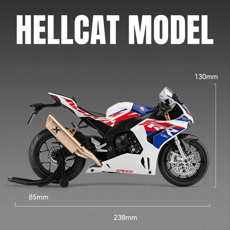 Литой 1/9 Honda CBR1000RR-R Симуляция Сплав Модель Мотоцикла Тяжелый Локомотив Детские Игрушки Подарок Украшения Коллекция