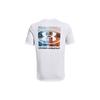 Logo Print Crew Neck Short Sleeve T-Shirt Men T-Shirts White 1370190-100