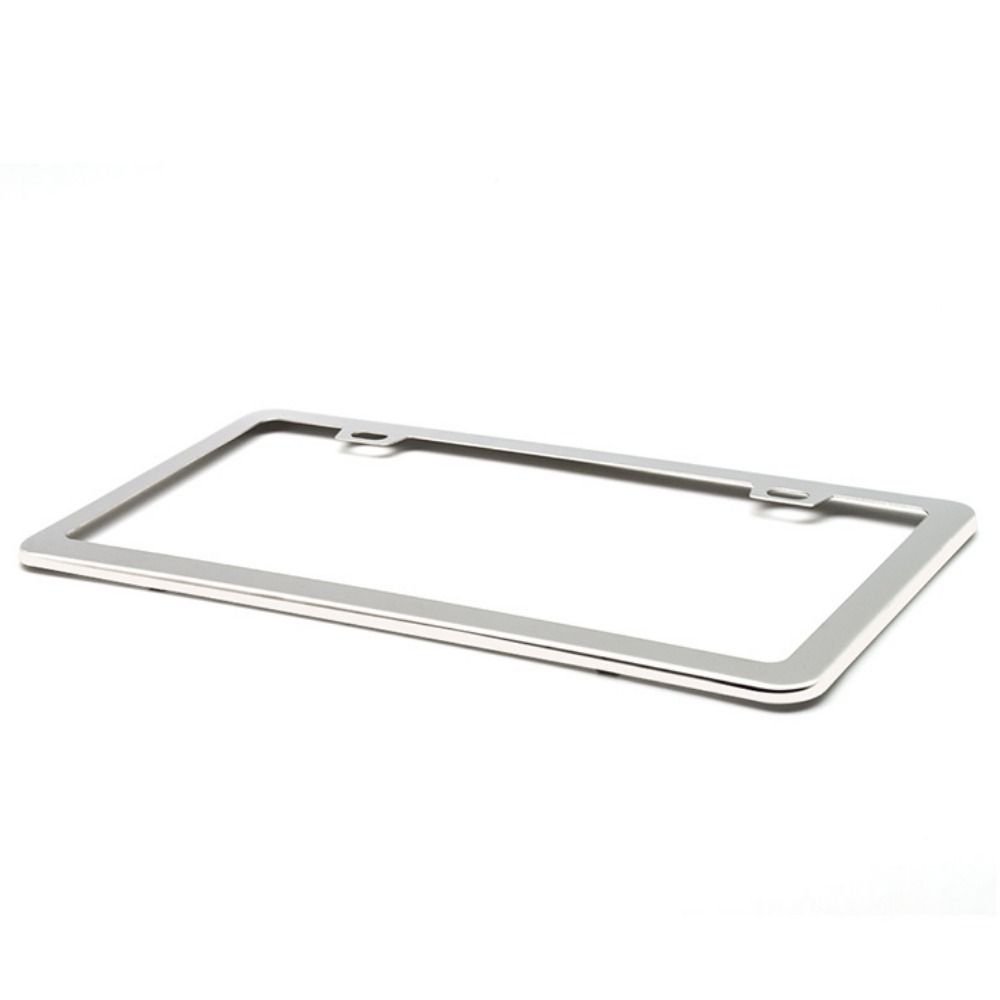 2Pcs Universal License Plate Cover Rustproof Truck License Plate  Vehicles Exterior Decoration