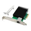 PCIeX4 10G Однопортовая сетевая карта для сервера AQ107 RJ45 Серверная Ethernet-карта для ноутбуков Компьютер