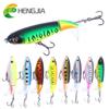 HENGJIA 1 шт., воблер, приманка для рыбалки, карандаш, пропеллер, модные бионические окуни, щука, искусственные рыболовные снасти