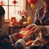 Chinese Style Red Envelopes Paper Red Pocket Spring Festival Gift Lucky Money Bag  Wedding Supply