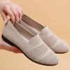 Cloth Shoes Women's Summer Breathable Flying Weaving Women's Shoes Casual Shoes Work Shoes Mesh Shoes Soft Sole Shoes