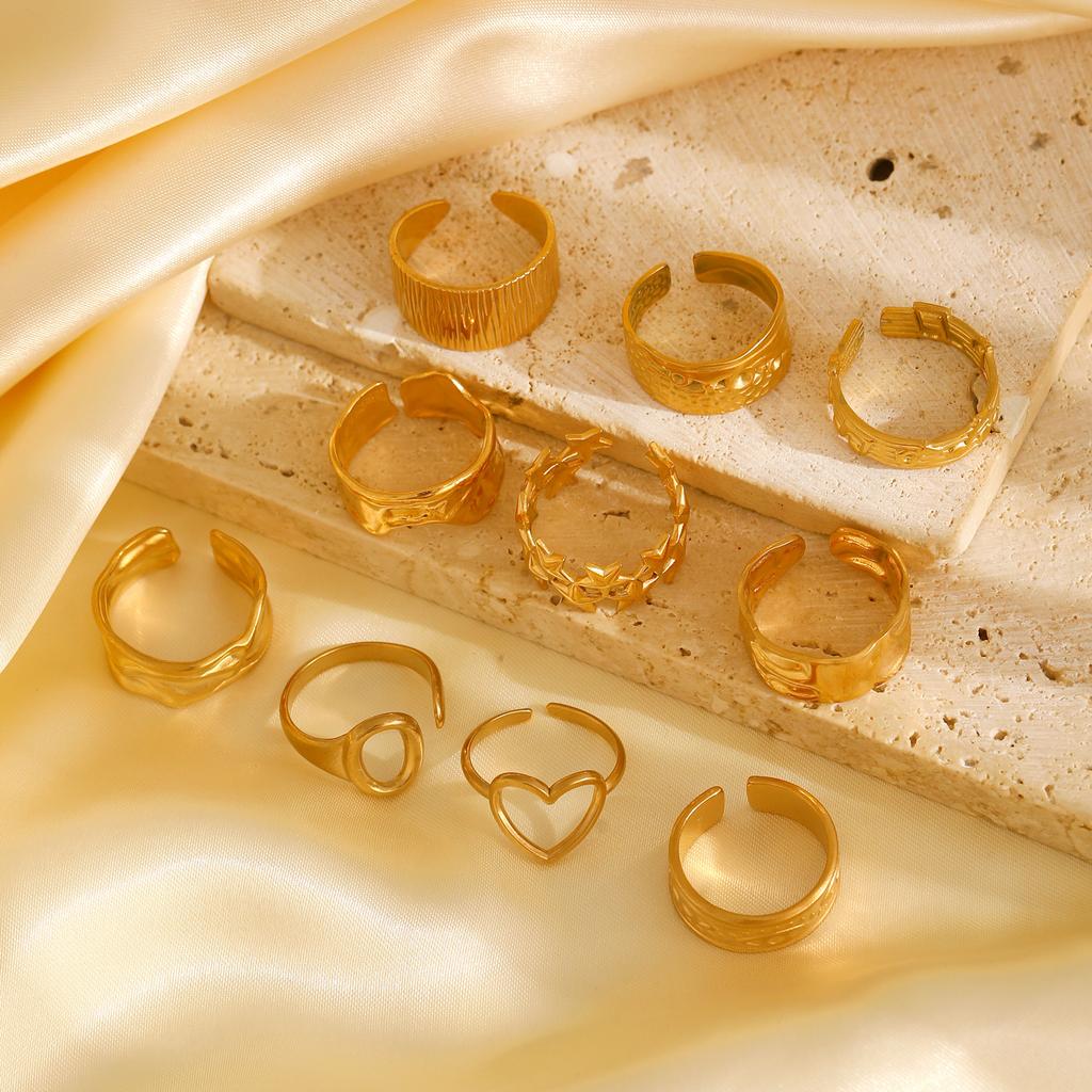 Нишевый дизайн, чувство стиля, кольцо на указательный палец, широкое, для женщин, модный тренд, личность, не выцветает, аксессуары из титановой стали, оптом