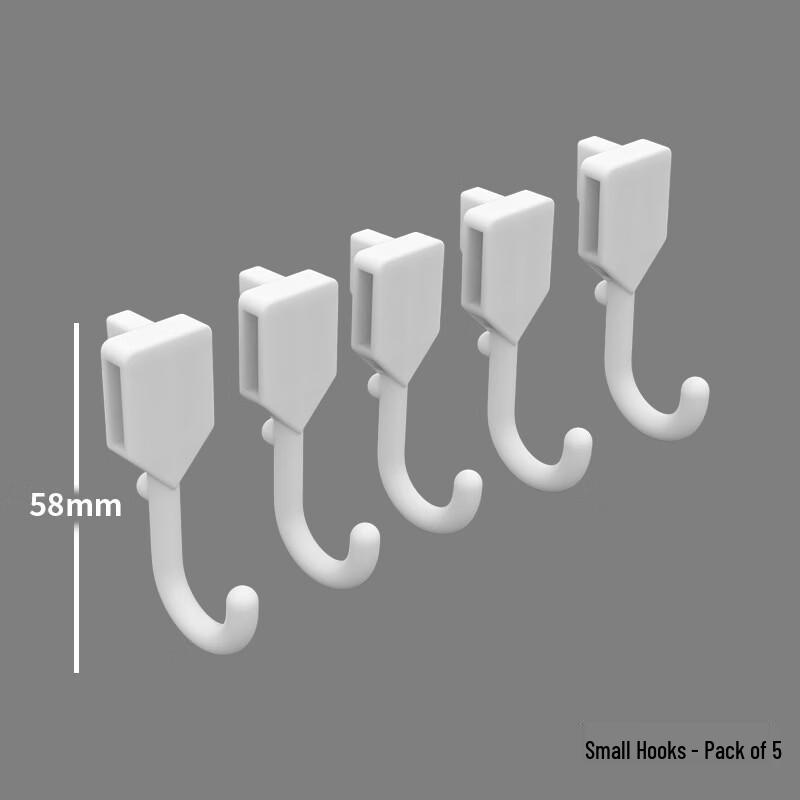 miflame No-Drill Pegboard J-Type Hooks