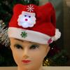 Accessories For Adult Children Light Up Cap LED Christmas Hat Christmas Decorations Santa Claus Hat