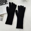 Touch Screen Winter Gloves Thick All Finger Gloves New Student Gloves  Cycling Driving