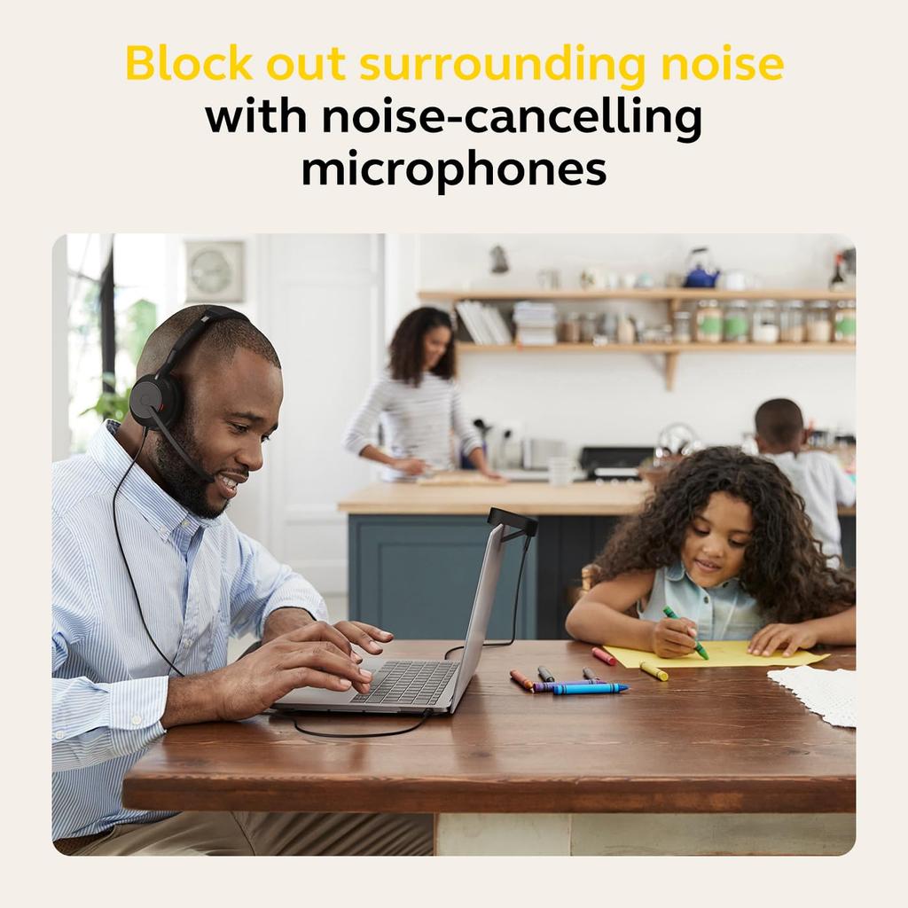 Jabra Evolve2 50 UC Моно Беспроводная одноушная гарнитура с шумоподавляющим микрофоном USB-подключение Bluetooth-подключение Мягкая кожаная подушка