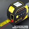 Digital Tape Measure High Accuracy 40/60/80/100M Light Measuring Tool Backlit LCD Display Rechargeable DIY Construction Electric Distance Meter