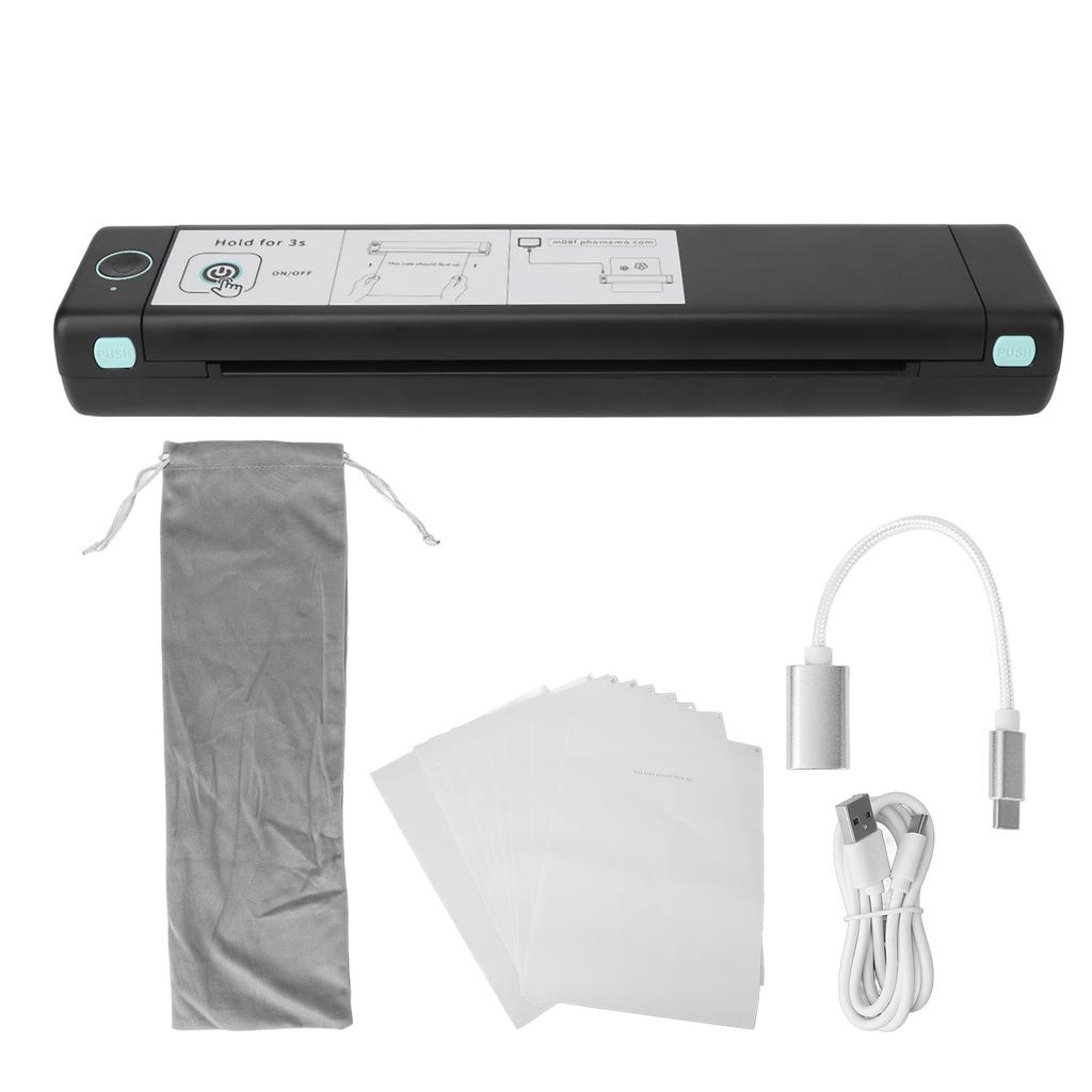 Термокопировальный аппарат для татуировки, подключение к телефону, аккумулятор 2000 мАч, принтер для переноса татуировок, черный, зеленый