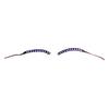 LED Eyelashes Charming Unique Light-up Eyeliner Halloween Shining Eyelid Tape for Parties Nightclubs Bar