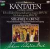 LP Record SIEGFRIED LORENZ NEUES BACHISCHES   Johann Sebastian Bach Kantaten Can C27062 CAPRICCIO 1984 Germany Classical Used