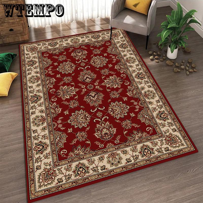European Style Living Room Carpet Floor Mat Household Carpet Easy To Maintain Floor Mat for Home Use