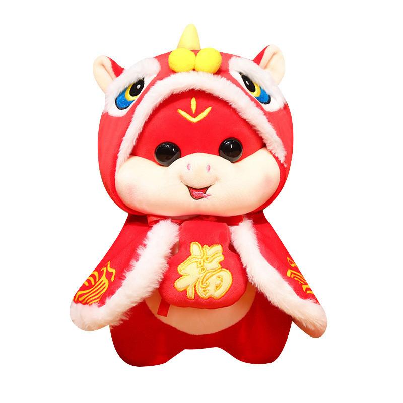 Colorful And Soft Snake Plush Doll With Enchanting Cape And Suction Cup Feature