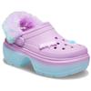 Aespa x Crocs Stomp Lined Clog Небо и Земля Унисекс Кроссовки Фиолетовый Мультиколор 208688-90H