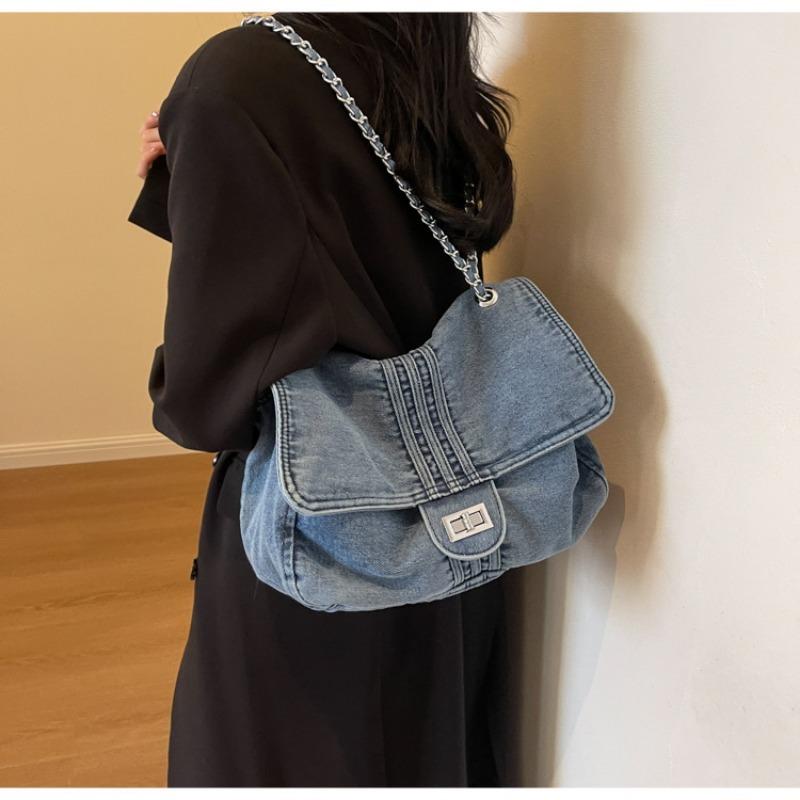 Denim Bag Women's Chain Shoulder Bag