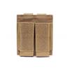 Tactical 9mm Double Magazine Bag with MOLLE System - EDC Tool Kit Accessory