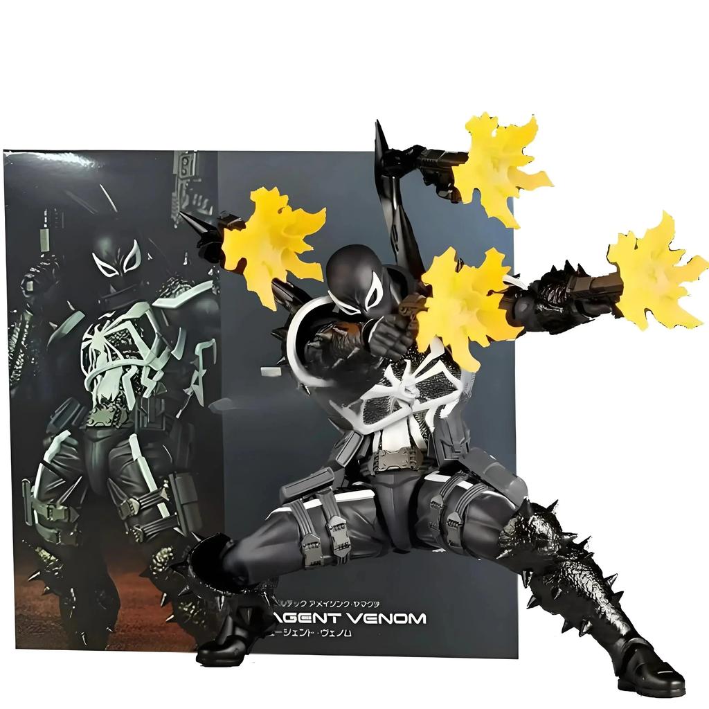 Невероятная Фигурка Агента Ямагучи Веном Kaiyodo Revoltech Фигурка Поливинилхлорид Коллекционная Мобильный Юджин Томпсон Ko модель игрушка Подарок