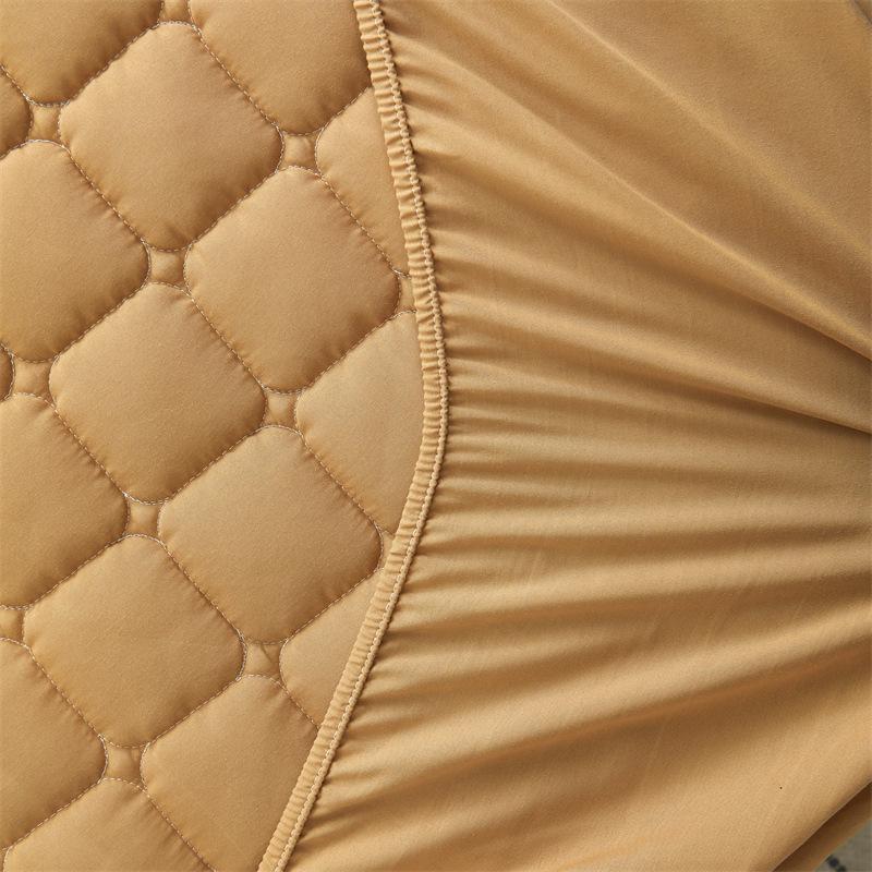 3 PCS Non-slip Sheet 7 Colors Solid Color Cotton Soft Sheet Mattress Cover Elastic Sheet Mattress Cover