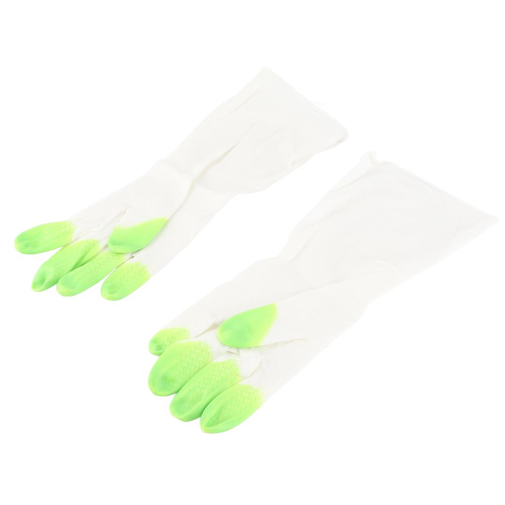 ПВХ Бытовые Перчатки Уборка Противоскользящие Многофункциональные Эргономичные Водостойкие Мытье Посуды