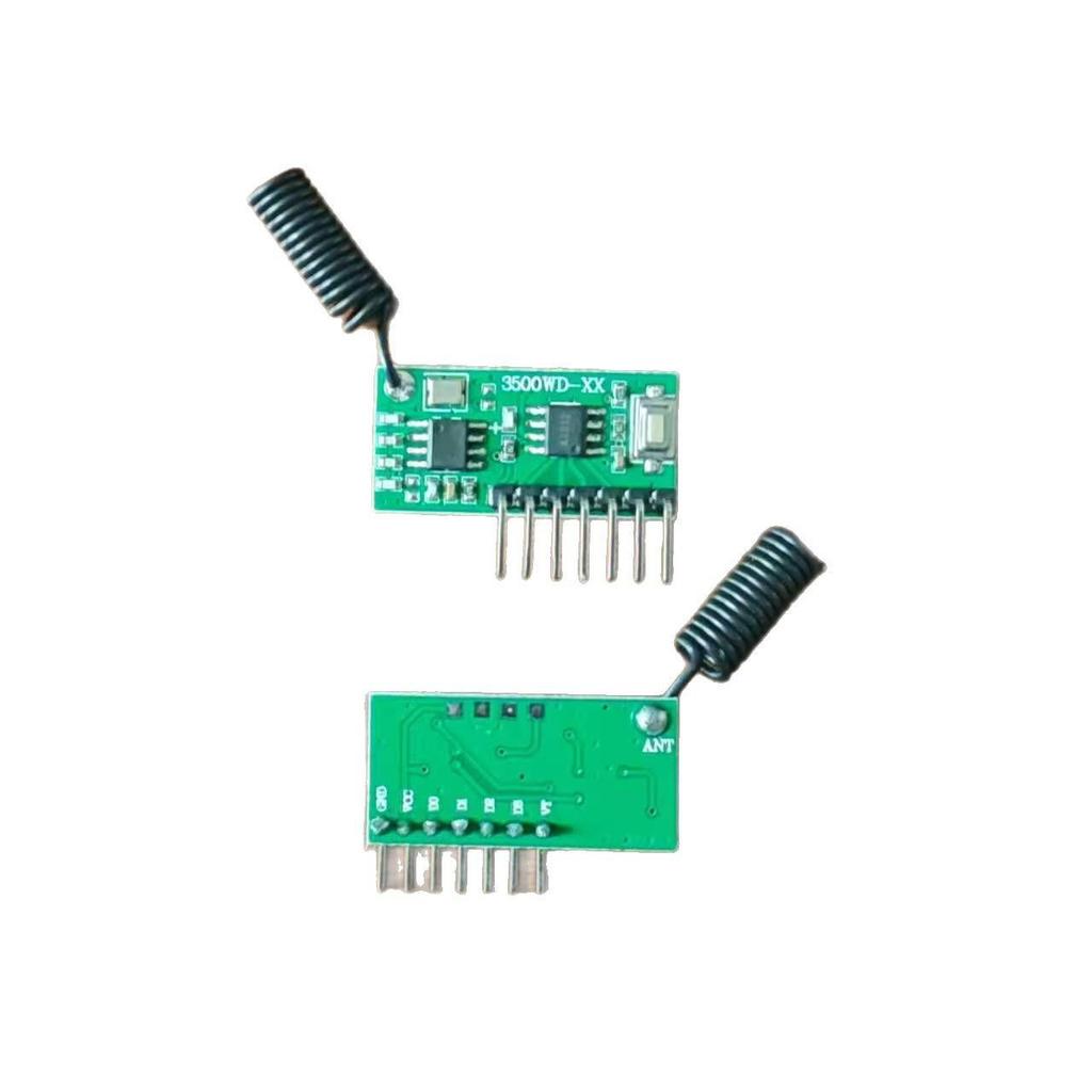 4-Channel 433MHz Superheterodyne Wireless Receiver Module - Learning Type 1527