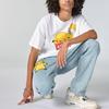 Футболка унисекс с коротким рукавом и круглым вырезом Levis X Pokémon Collaboration Pikachu Print, белая 59194-0002