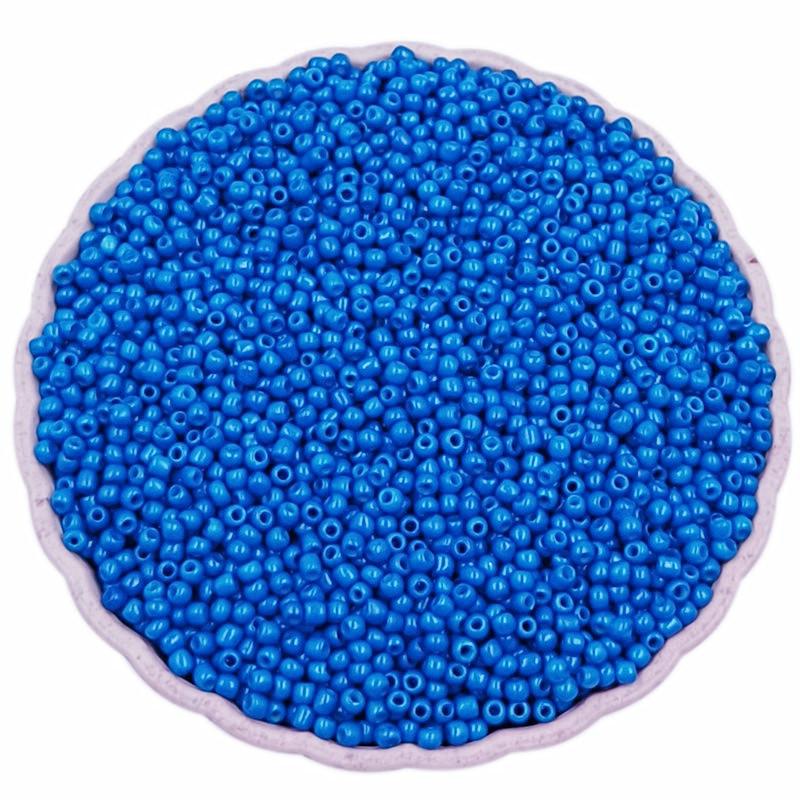 Exquisit 1000pcs/Lot DIY Spacer Beads Bracelet Necklace Accessories Mini For Jewelry Making Seed Beads Czech Glass Findings 2mm Manual Accessories