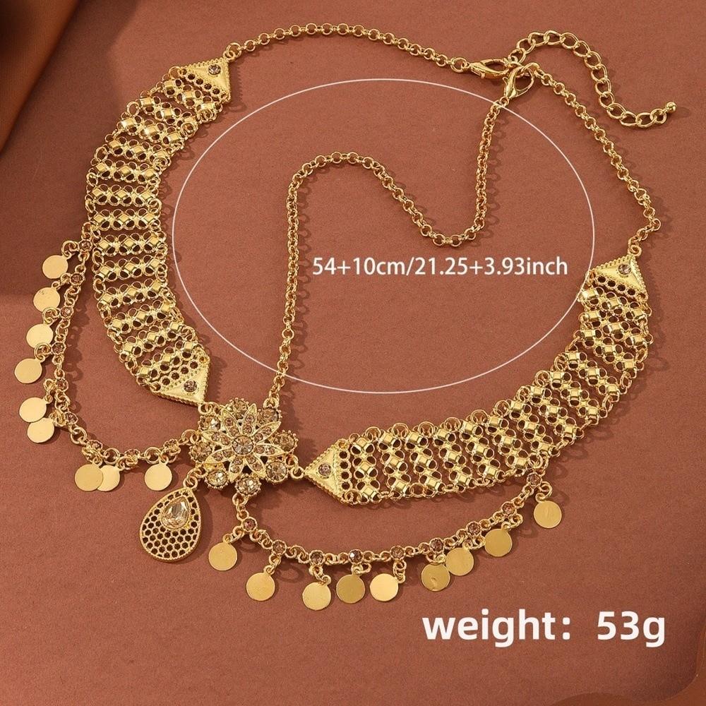 Gold Color Headdress Sequins Tassel Headband New Tassel Hair Jewelry Women Jewelry