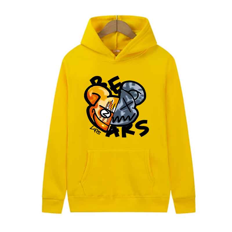 Spring Autumn Unisex Casual Versatile Sweatshirts Men Women Hoodies Top Long sleeves Trends Y2K Clothing Fun Creative Print