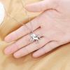 S925 Sterling Silver 18 Inches Gold / Silver Unicorn Horse Necklace For Women Fashion Engagement Party Gift Jewelry